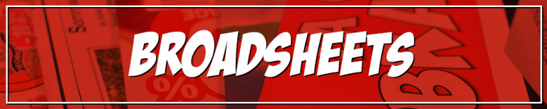 Are Broadsheets and Leaflets Still Relevant?